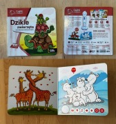 Czytaj z Albikiem. mini książka interaktywna - Dzikie zwierzęta