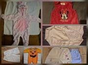 Zestaw min 20 ubranek rozmiar 62 body półśpiochy kombinezon polarowy i inne