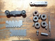 Mierniki gwintów WIGO, Whitworth 55°, trapez DIN + kalibry PRL