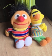 Maskotki retro 1997 ulica Sezamkowa Sesame Street Ernie Bert Tyco