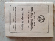 Instrukcja obsługi elektryczna pralka domowa 1967