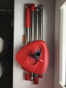 Szczotka Teleskopowa do Narożników i Kafelków | Trójkątna Głowica