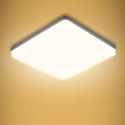 Yafido Plafon LED 30x30 cm, 48W, 4320 lm, Ciepła biel