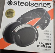 Słuchawki bezprzewodowe Steelseries Arctis 9 czarne gamingowe 
