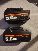 Baterie Akumulatorowe 18V 5.5Ah
