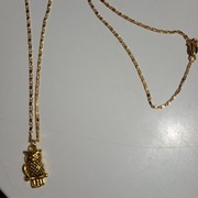 Łańcuszek stał nierdzewna z zawieszką sowa 