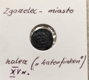 Śląsk miasto Zgorzelec, halerz XV w. st. 2-
