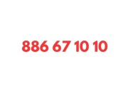 886 67 10 10 STARTER T-MOBILE KARTA SIM UNIKATOWY ZŁOTY PROSTY ŁATWY NUMER