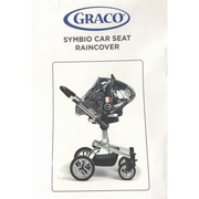 Folia przeciwdeszczowa na fotelik nosidełko pokrowiec