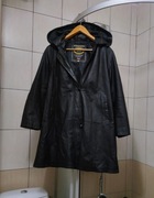 płaszcz płaszczyk XL damski Wild Cats leather kurtka skórzana damska czarna