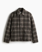 Kurtka z domieszką wełny H&M Regular fit