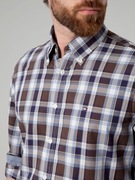 TOMMY HILFIGER Vinny Checked Shirt Custom Fit męska koszula w kratę M