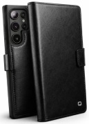 Etui skórzane QIALINO do Samsung Galaxy S25 Ultra Wallet czarne 