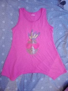 Bluzka neon róż z ananasem roz. 158