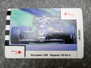 KARTY do gry kolekcjonerskie  - SUPER CARS - LOTUS 98T