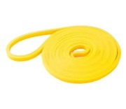 Guma oporowa żółta 10 kg taśma latex do ćwiczeń fitness 208 cm