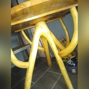 Wiejski stół własnej roboty