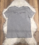 Szary t-shirt Tommy Hilfiger S