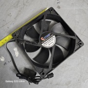 Wentylator FAN 120mm 12cm 3Pin MOLEX Syhs A1225M12S 12V 0.25A czarny