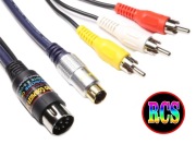 Przewód S-Video & Composite Video do Commodore 64 / C128 