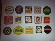 Podkładki, podstawki pod piwo - wafle pod kufel - birofilistyka - 15 sztuk