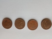 Dwac pensy Wielka Brytania.