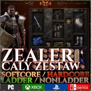 Diablo 2 Resurrected D2R ZEALER ZESTAW BUILD XBOX NINTENDO PS4 PS5