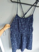 Letnia wzorzysta niebieska sukienka House L