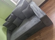 Sofa rozkładana butelkowa zieleń