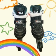 Oryginalne Dziecięce Rolki FILA Junior SUNRISE rozmiar S 30-33