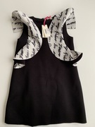 Sukienka Pinko rozm. 140 czarny biały święta nowa 