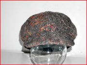 czapka z daszkiem WEGENER One Size POWYSTAWOWA Fiddler Worker WEŁNA + 