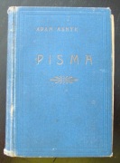 Adam Asnyk. Pisma.