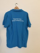 Koszulka niebieska polo iSpot L