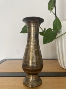 Wazon mosiądz 20 cm z mosiądzu 0,25kg Mosiężny nie donica vintage retro