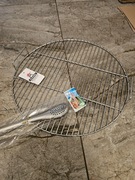 Kratka do grila lub paleniska 44cm +szczypce 