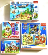 Psi Patrol Domino Puzzle z okienkami Paw Patrol