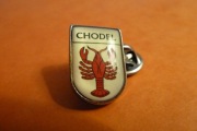 Chodel Pow. Lublin Herb pin przypinka