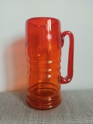 Wazon, kufel, Krakowski Instytut Szkła (26,5 cm) PRL