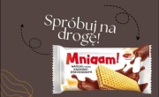 Zestaw 9x Wafelki MNIAAM Kakaowo-Śmietankowe 90g 