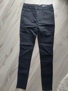 Jeansy damskie typu zipper