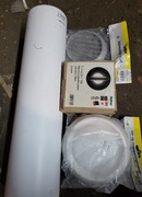 Klapa zwrotna naber do okapu kuchennego zestaw 125mm