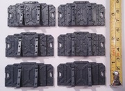 Kill Team – 6 x Light Barricades - System Lekkich Osłon Przenośnych.