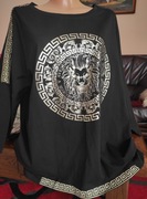 Tunika grecki wzór bawełna