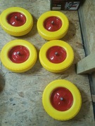 koło  4.00-8 pełne do taczki wózka ośka 12 mm 