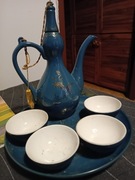 Chinski zestaw porcelanowy do herbaty i sake 