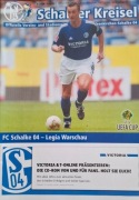 Program FC Schalke 04 - Legia Warszawa 2002