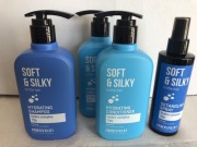 Zestaw 4 produktów do włosów PROSALON PROFESJONALNY SOFT & SILKY