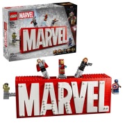LEGO 76313 - Logo MARVEL z minifigurkami