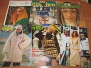 Modische Maschen i Tricot magazyny dziewiarskie z opisami / moda lata 70/80